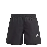 Kąpielówki dla chłopców - adidas Badge of Sport Spodenki do pływania, Black, 140 - miniaturka - grafika 1
