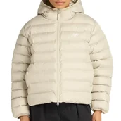 Kurtki i kamizelki sportowe damskie - Kurtka damska New Balance WO53500SHY - beżowa - miniaturka - grafika 1