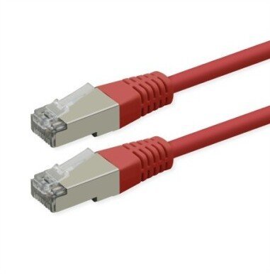 Roline Kabel krosowy Cat.6, S/FTP PiMF, PVC, PoE, czerwony, 15 m 21.51.1391