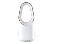 Wentylatory - SILVERCREST Wentylator stołowy bezłopatkowy LED 6 W Biały - miniaturka - grafika 1