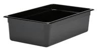 Akcesoria gastronomiczne - Pojemnik GN 1/1 150 mm z poliwęglanu, czarny CAMBRO, Camwear - miniaturka - grafika 1