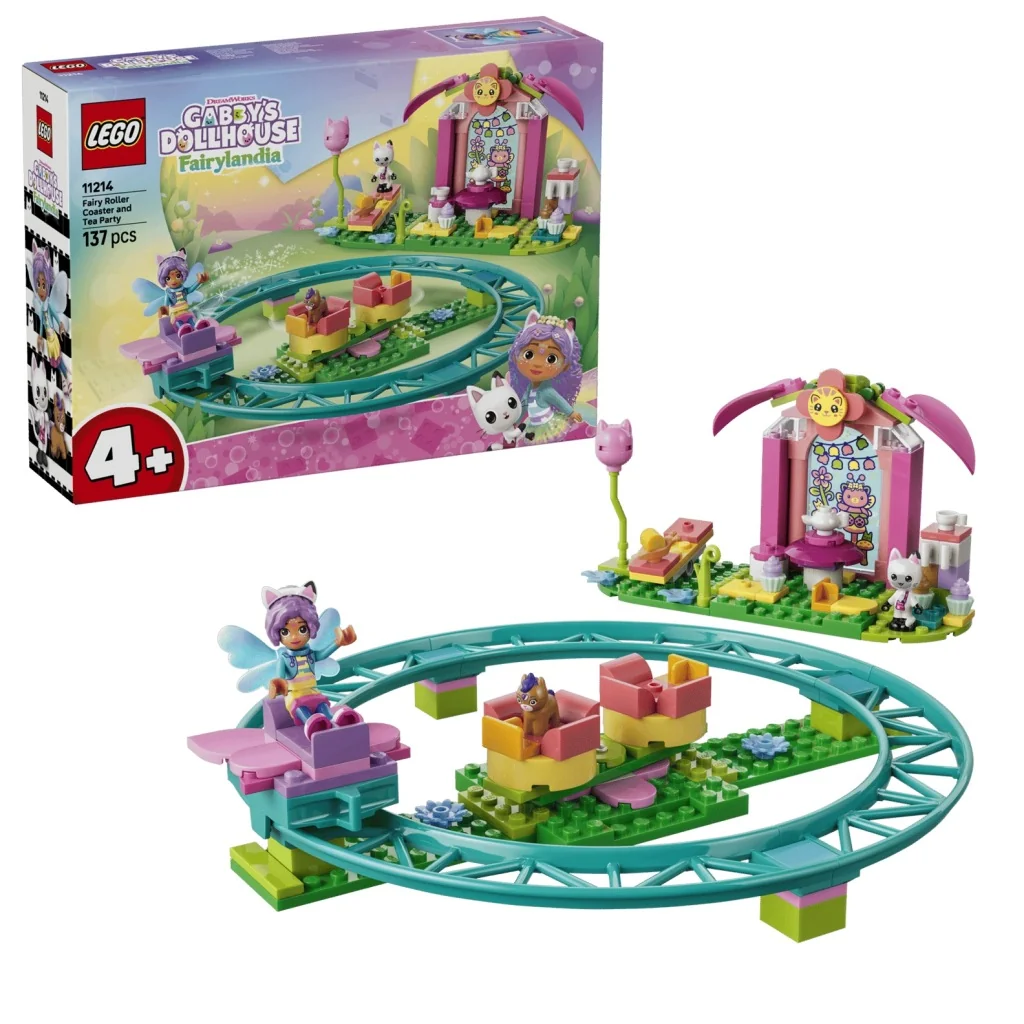 LEGO Koci domek Gabi 11214 Wróżkowa kolejka górska i podwieczorek