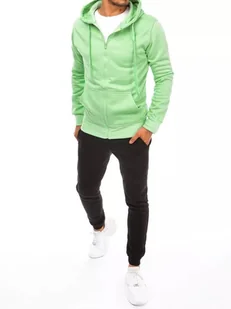 Dres męski miętowo-czarny Dstreet AX0653-XL - Dresy męskie - miniaturka - grafika 1