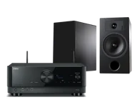 Kino domowe - Yamaha RX-V4A (czarny) + Tesi 3 (czarny) - miniaturka - grafika 1