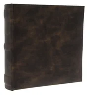 Albumy fotograficzne - ALBUM kieszeniowy CDS; 600 zdjęć 10x15 szyty HERA brązowy - miniaturka - grafika 1