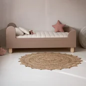 Komody dla dzieci - Łóżko 80x160 cm basic trufla - miniaturka - grafika 1