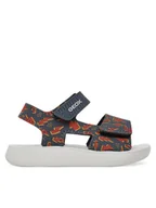 Buty dla chłopców - Geox Sandały B Sandal Lightfloppy B455SC 000CE C0735 Granatowy - miniaturka - grafika 1