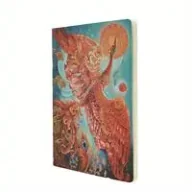 Szkolne artykuły papiernicze - Zeszyt Paperblanks Firebird A4 w kropki - miniaturka - grafika 1