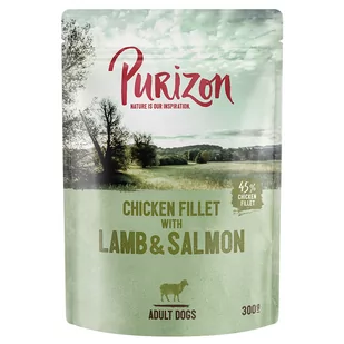 Purizon Adult, 6 x 300 g - Jagnięcina i łosoś z ziemniakami i gruszką - Mokra karma dla psów - miniaturka - grafika 1