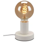 Lampy stojące - Briloner 7023-016 - Lampa stołowa TEEPU 1xE27/10W/230V biała - miniaturka - grafika 1
