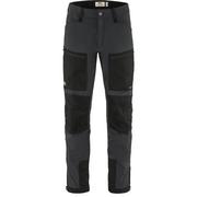 Spodnie sportowe męskie - Męskie spodnie trekkingowe Fjallraven Keb Agile Trousers Regular black - 50 - miniaturka - grafika 1
