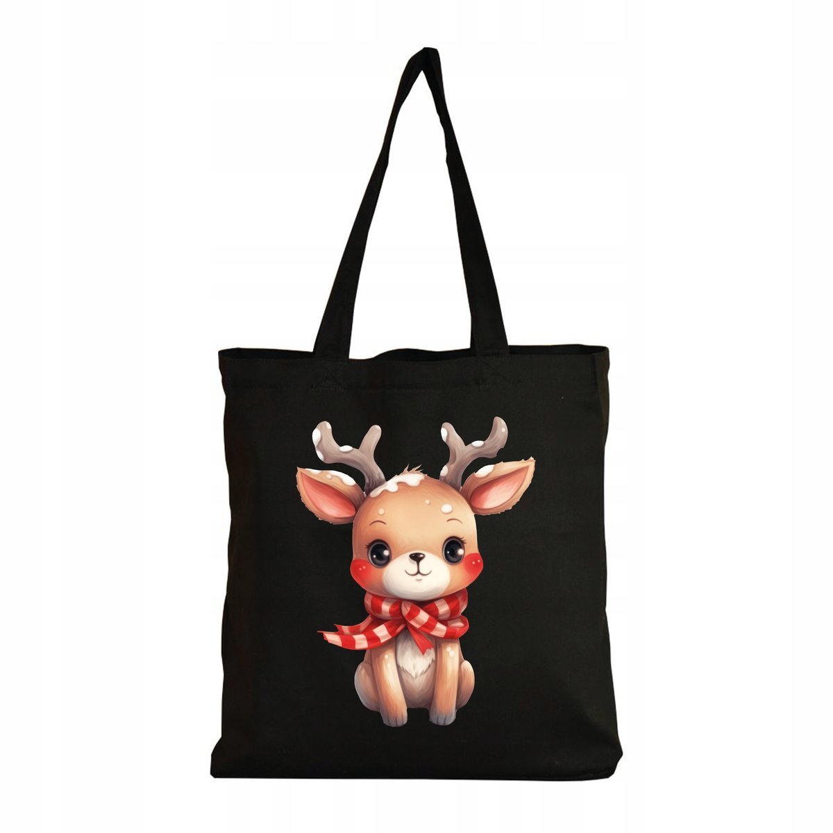 Eko Torba na ramię Zakupy Shopper Torebka Bawełniana ŚWIĄTECZNA NA ŚWIĘTA 3