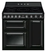 Kuchenki gazowo-elektryczne - Kuchnia z płytą indukcyjną SMEG TR93IBL2 - miniaturka - grafika 1