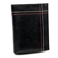 Portfele - Portfel męski czarny Always Wild N20194-VTK-D BLACK - miniaturka - grafika 1