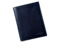 Portfele - BARTEX 1019M-ID skórzany portfel męski granat RFID Travel 1019M - miniaturka - grafika 1