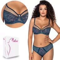 Biustonosze - Biustonosz Soft Crystal AV 1396 miękki niebieski  80K - miniaturka - grafika 1