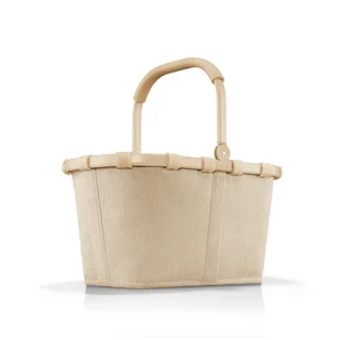 Koszyk CARRYBAG FRAME, cord sand, Reisenthel - Torby i wózki na zakupy - miniaturka - grafika 1