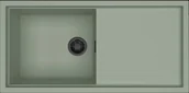Zlewozmywaki - Zlew ELLECI SINTESI 480 K82 + czarny odpływ - miniaturka - grafika 1