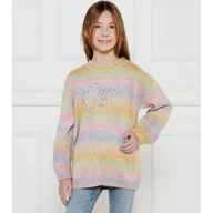 Swetry dla dziewczynek - Guess Sweter Regular Fit - miniaturka - grafika 1