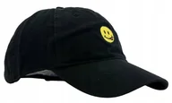 Czapki i chusty sportowe męskie - Czapka z Daszkiem SMILEY FACE Emoji HAFT 54-58cm - miniaturka - grafika 1