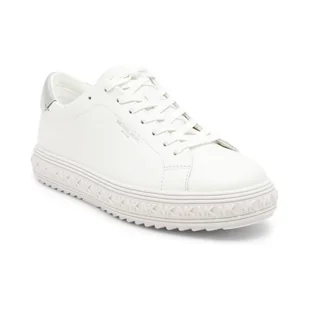 Michael Kors Skórzane trampki GROVE LACE UP - Trampki damskie - miniaturka - grafika 1