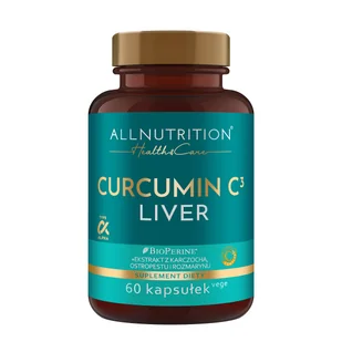 ALLNUTRITION CURCUMIN C3 LIVER SUPLEMENT DIETY 60 KAPSUŁEK - Odchudzanie i oczyszczanie - miniaturka - grafika 1
