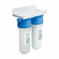 Uzdatniacze wody - Zestaw filtrów osadowych 10" z przyłączami 3/4 FS2-WFW34 USTM - miniaturka - grafika 1