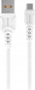 Kabel USB Vega KABEL USB TYP C DENMEN BIAŁY 2.4A 1M DC05> - Kable USB - miniaturka - grafika 1