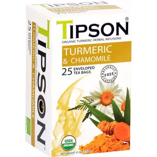 Turmeric Chamomile 25 saszetek - Herbata - miniaturka - grafika 1