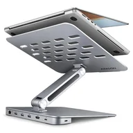 Stacje dokujące i replikatory portów - Axagon Nicht kategorisiert Przewodowa USB 3.2 Gen 1 (3.1 Gen 1) Type-C Srebrny - miniaturka - grafika 1