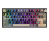 Klawiatury - Royal Kludge R75 Phantom Brown switch RK-R75-PHNTM-BRNSW-US - miniaturka - grafika 1