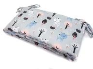 Ochraniacze do łóżeczka - OCHRANIACZ 180X30 DO ŁÓŻECZKA DLA DZIECI NIEMOWLĄT Kerstin - miniaturka - grafika 1