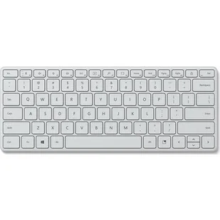 Microsoft Designer Compact Keyboard Wireless Bluetooth Glacier White (21Y-00039) - Klawiatury - miniaturka - grafika 1