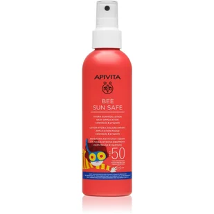 Apivita Bee Sun Safe Kids Spray SPF50 mleczko do opalania dla dzieci SPF 50 200 ml - Kosmetyki kąpielowe dla dzieci - miniaturka - grafika 1