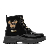 Buty dla dziewczynek - Trzewiki Mickey&Friends CEO-CM-AW25-230DSTC Czarny - miniaturka - grafika 1
