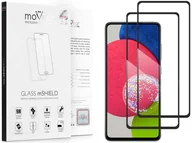 Szkła hartowane na telefon - 2 Szt. | moVear 2.5D Max - Szkło Hartowane Do Samsung Galaxy A52S / A52 (6.5") Na Cały Ekran | Do Etui, Fullglue, 9H - miniaturka - grafika 1