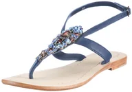 Klapki i japonki damskie - Antik Batik Sienna japonki damskie, niebieski - niebieski niebieski - 38 EU - miniaturka - grafika 1