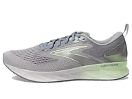 Trampki męskie - Brooks Levitate 6 męskie trampki, szary/neonowy zielony podkład, rozmiar 10,5 UK, Grey Neon Green Primer, 45.5 EU - miniaturka - grafika 1