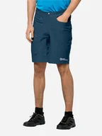 Spodnie sportowe męskie - Męskie spodenki dresowe Jack Wolfskin Tourer Shorts M 1507231-1274 46 Ciemnoniebieskie (4064993663488) - miniaturka - grafika 1