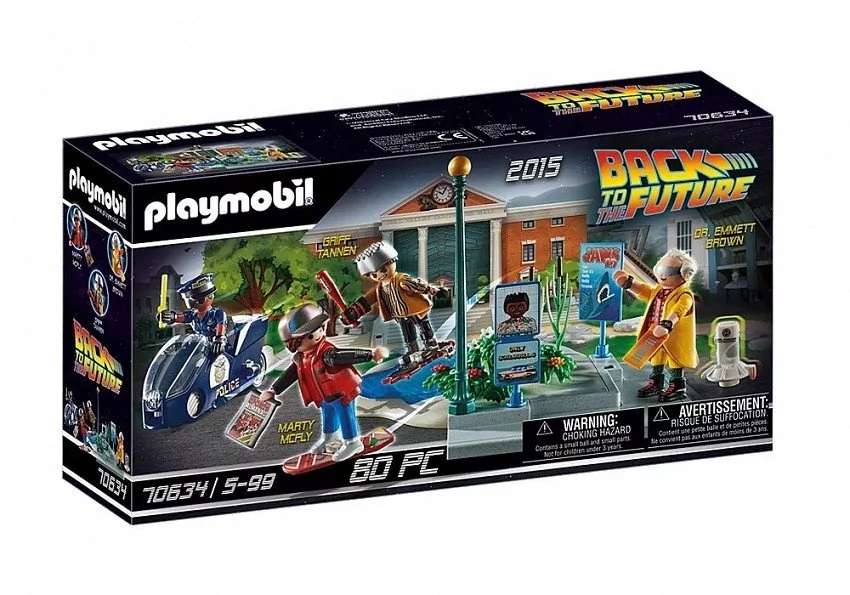 Playmobil BACK TO THE FUTURE II POŚCIG NA DESKOLOTCE 70634