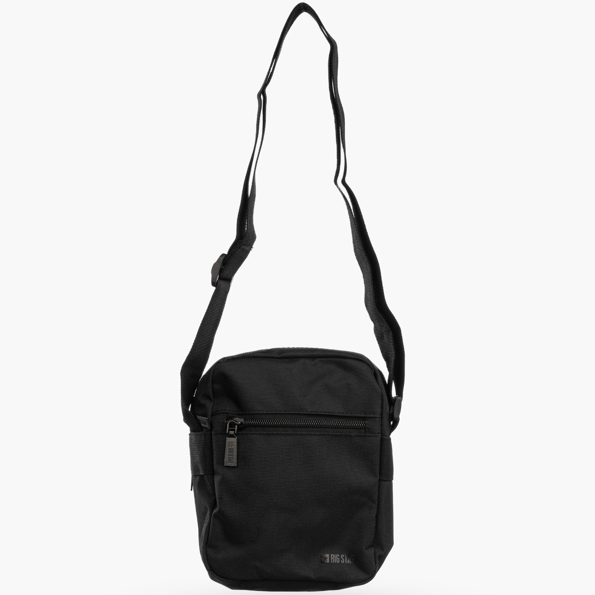 Saszetka BIG STAR Torebka Na Ramię Mała Dwukomorowa Czarna RR574129 Czarny