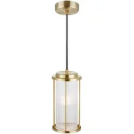Lampy ogrodowe - Nordlux Linton lampa wisząca zewnętrzna 1x15W mosiądz 2218273035 - miniaturka - grafika 1