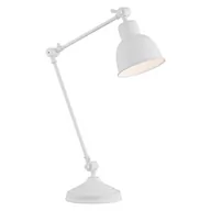 Lampy stojące - Argon Lampka biurkowa Biały 1pł EUFRAT 3194 - miniaturka - grafika 1