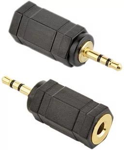 Gembird Adapter stereo Jack męski 2.5mm do Jack żeński 3.5mm A-3.5F-2.5M - Kable komputerowe i do monitorów - miniaturka - grafika 1