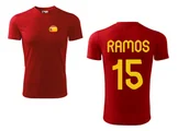 Koszulki sportowe męskie - Treningowa Koszulka HISZPANIA RAMOS 15 - miniaturka - grafika 1