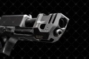 Strike Industries - Kompensator Mass Driver Comp do Glock 17 Gen3 - Czarny - SI-G3-MDCOMP-S - Osprzęt do wiatrówek - miniaturka - grafika 6