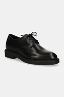 Półbuty damskie - Vagabond Shoemakers półbuty skórzane ALEX W damskie kolor czarny na płaskim obcasie 5848-001-20 - miniaturka - grafika 1
