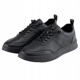 Wygodne sneakersy męskie czarne lekkie modne buty Ombre OM-FOCS-0159 V4 42 - Sneakersy męskie - miniaturka - grafika 1