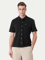 Koszule męskie - Guess Jeans Koszula M6GP02 KE731 Czarny Regular Fit - miniaturka - grafika 1