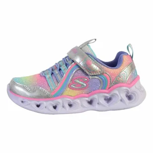 Buty do chodzenia, Skechers Heart Lights-Rainbow Lux 302308L-SMLT - Buty dla dziewczynek - miniaturka - grafika 1